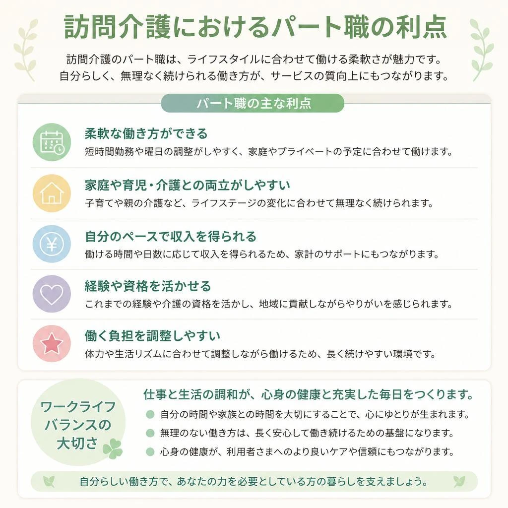 パート職の魅力