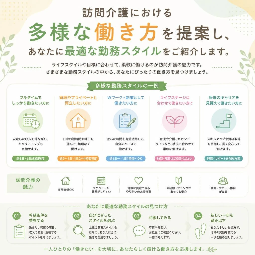 多様な働き方の提案