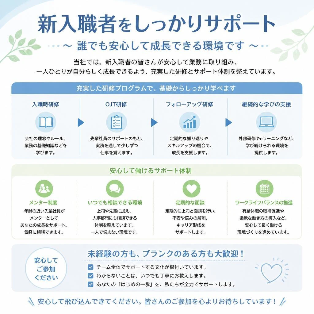 4. 未経験者でも大丈夫？