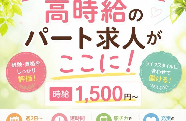 介護業界であなたの夢を実現する！高時給のパート求人がここに！
