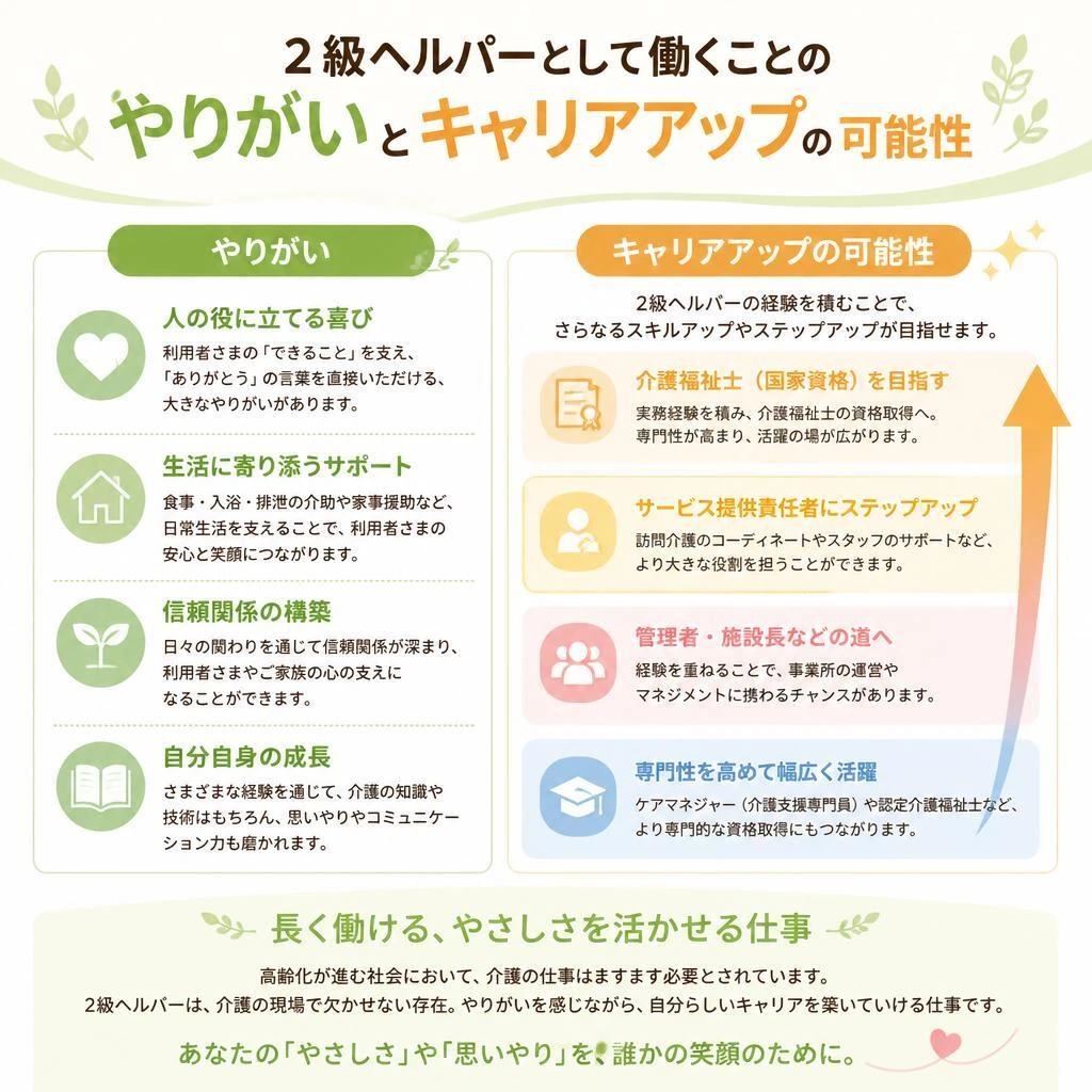 仕事のやりがいとキャリアパス