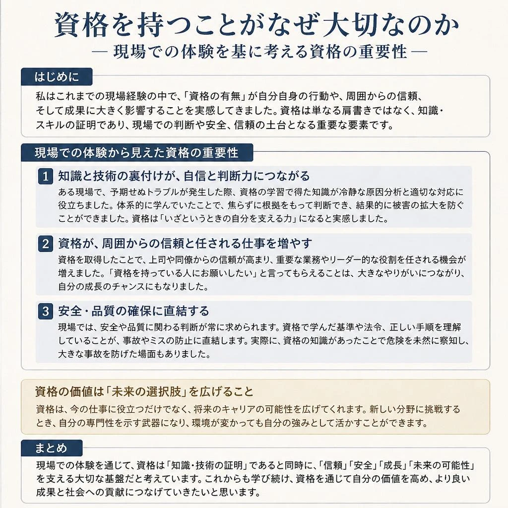 なぜホームヘルパー2級は意味があるのか？