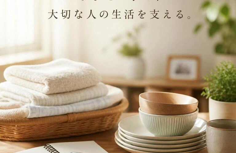 あなたの手で、大切な人の生活を支える。