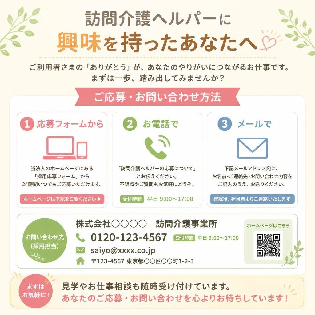 お問い合わせ・応募方法