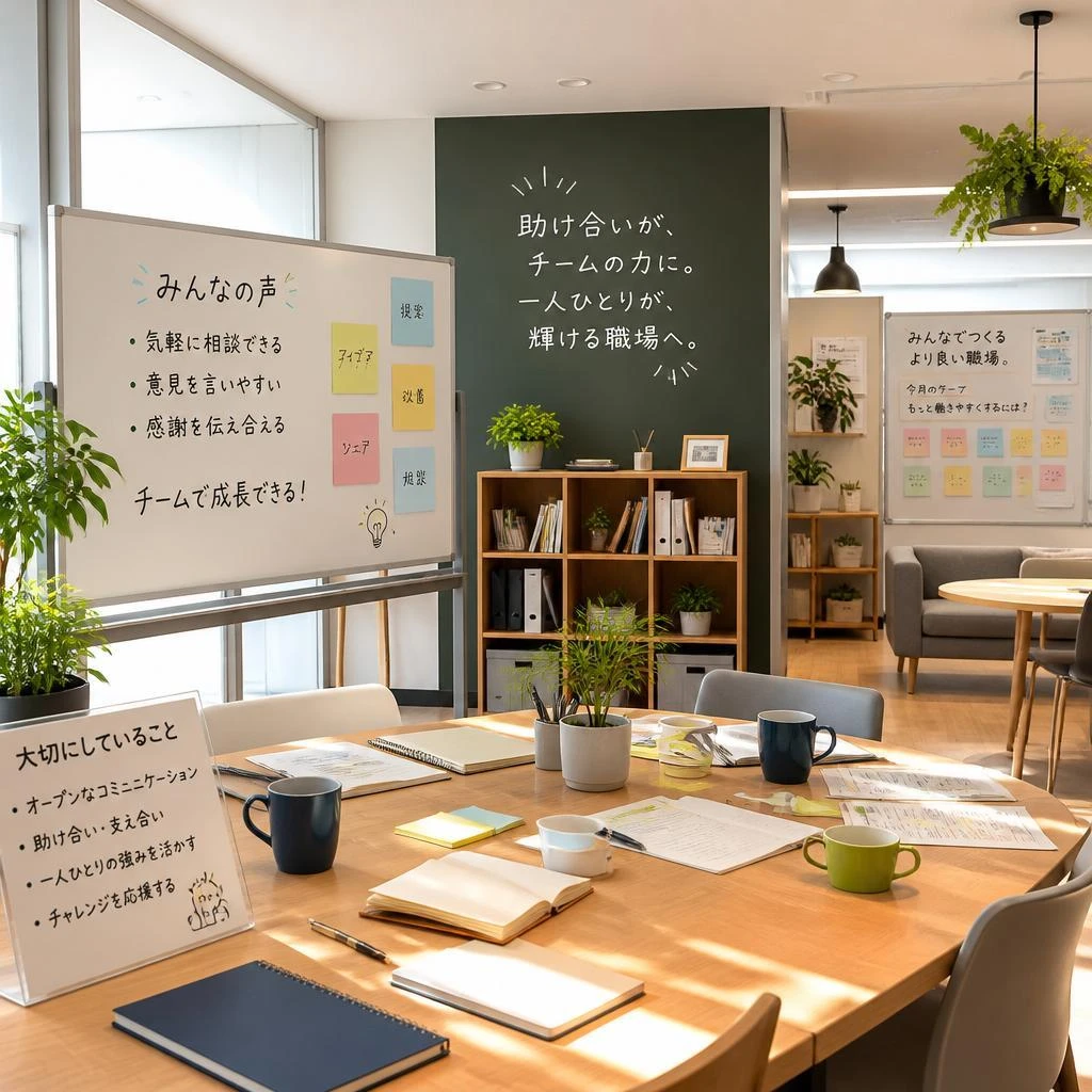 職場の雰囲気とコミュニケーション