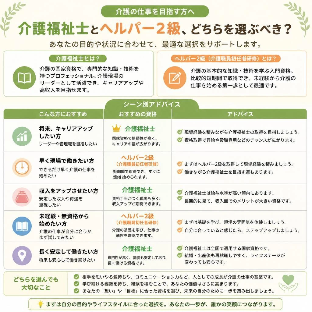 どちらを選ぶべき？