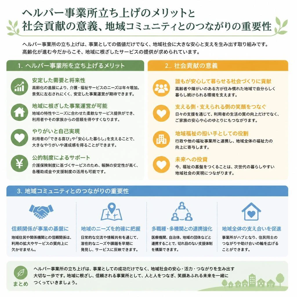 なぜヘルパー事業所を立ち上げるのか？