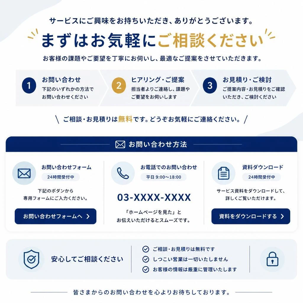 お問い合わせはこちらから