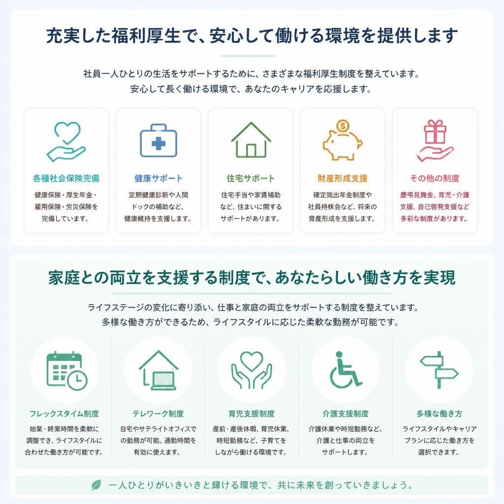 働きやすい職環境