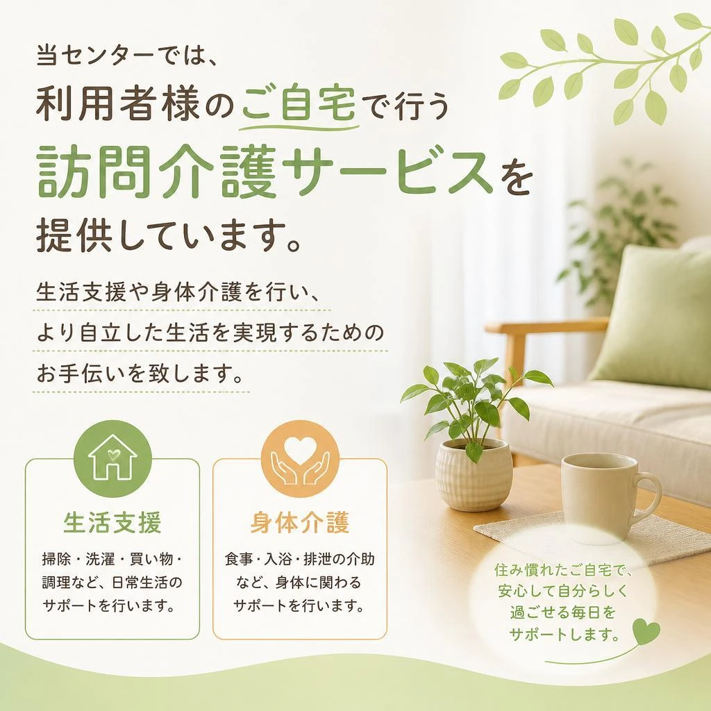 訪問介護の特徴