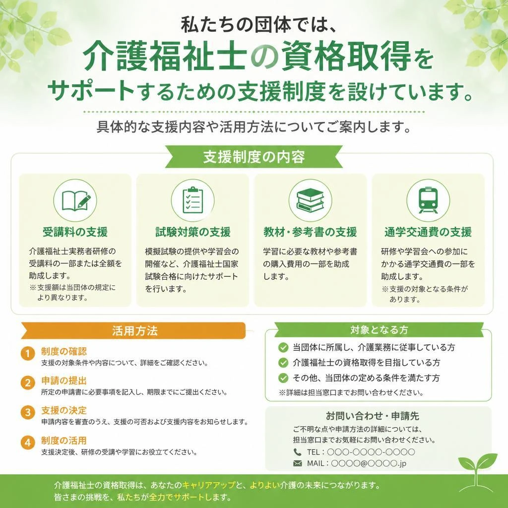資格取得支援制度
