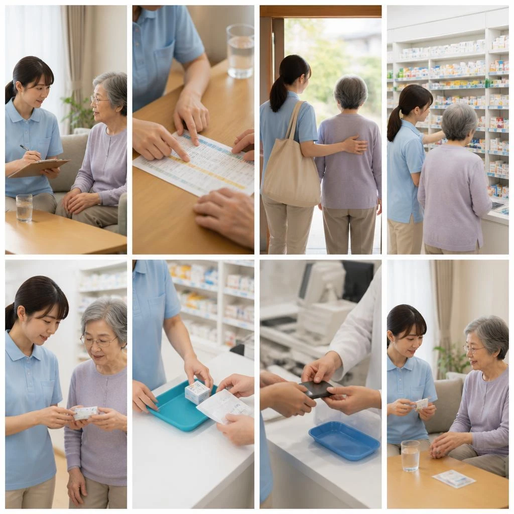 訪問介護の流れ