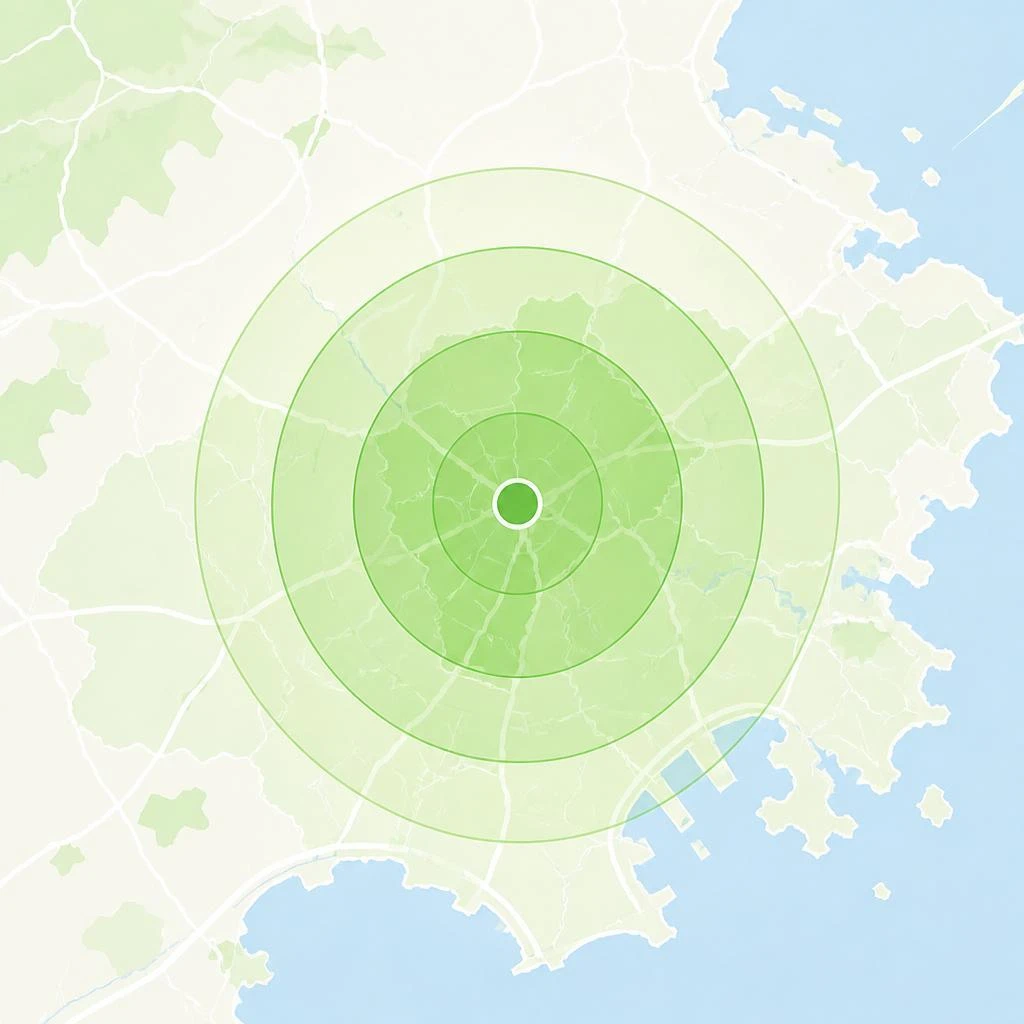 対応エリアについて
