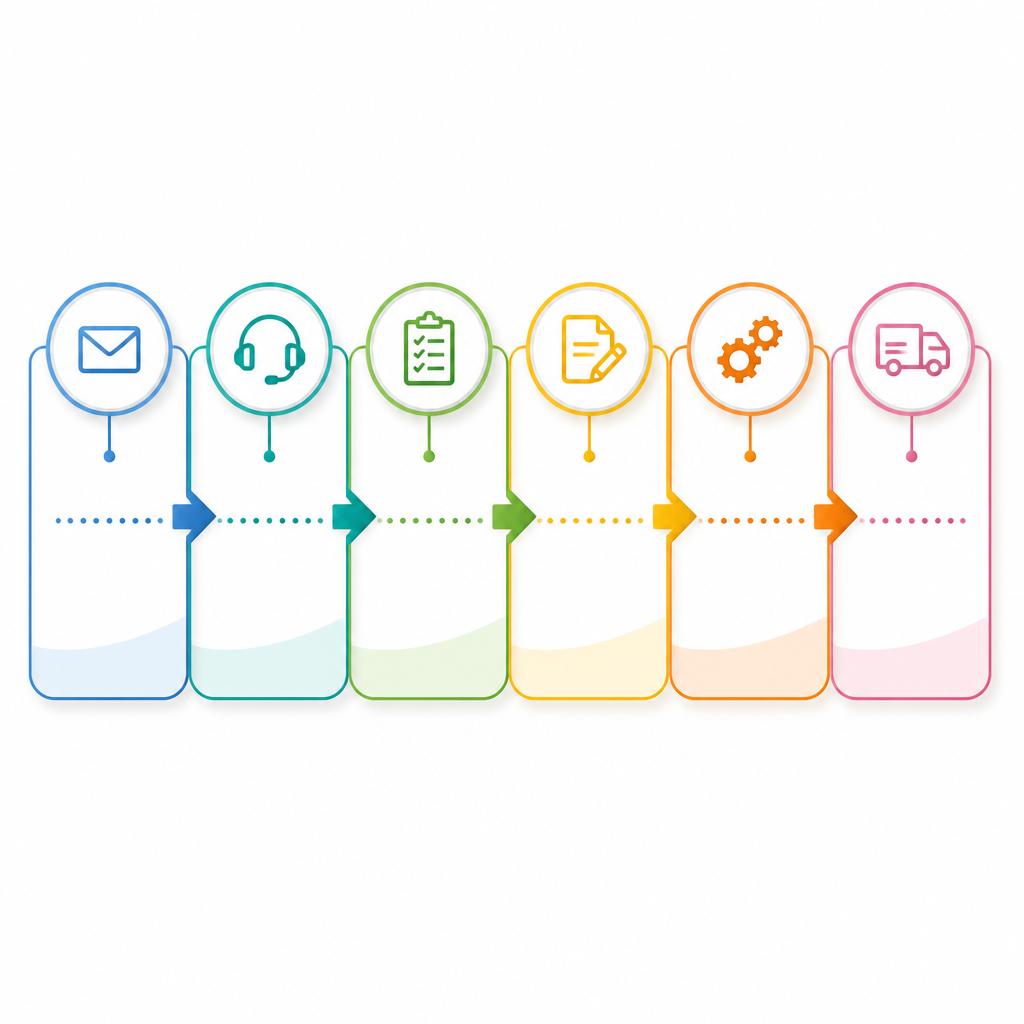 サービスの流れ